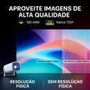 Mini Projetor Inteligente P30 PRO