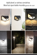 Conjunto de Luminária Solar