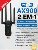 Adaptador USB WiFi AX900